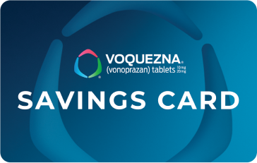 Voquezna® (vonoprazan) savings card image